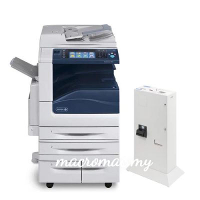 Photocopier-Xerox-WorkCentre-7845-A3-Color-Laser-Multifunction-Printer-with-Bill-Coin-Changer