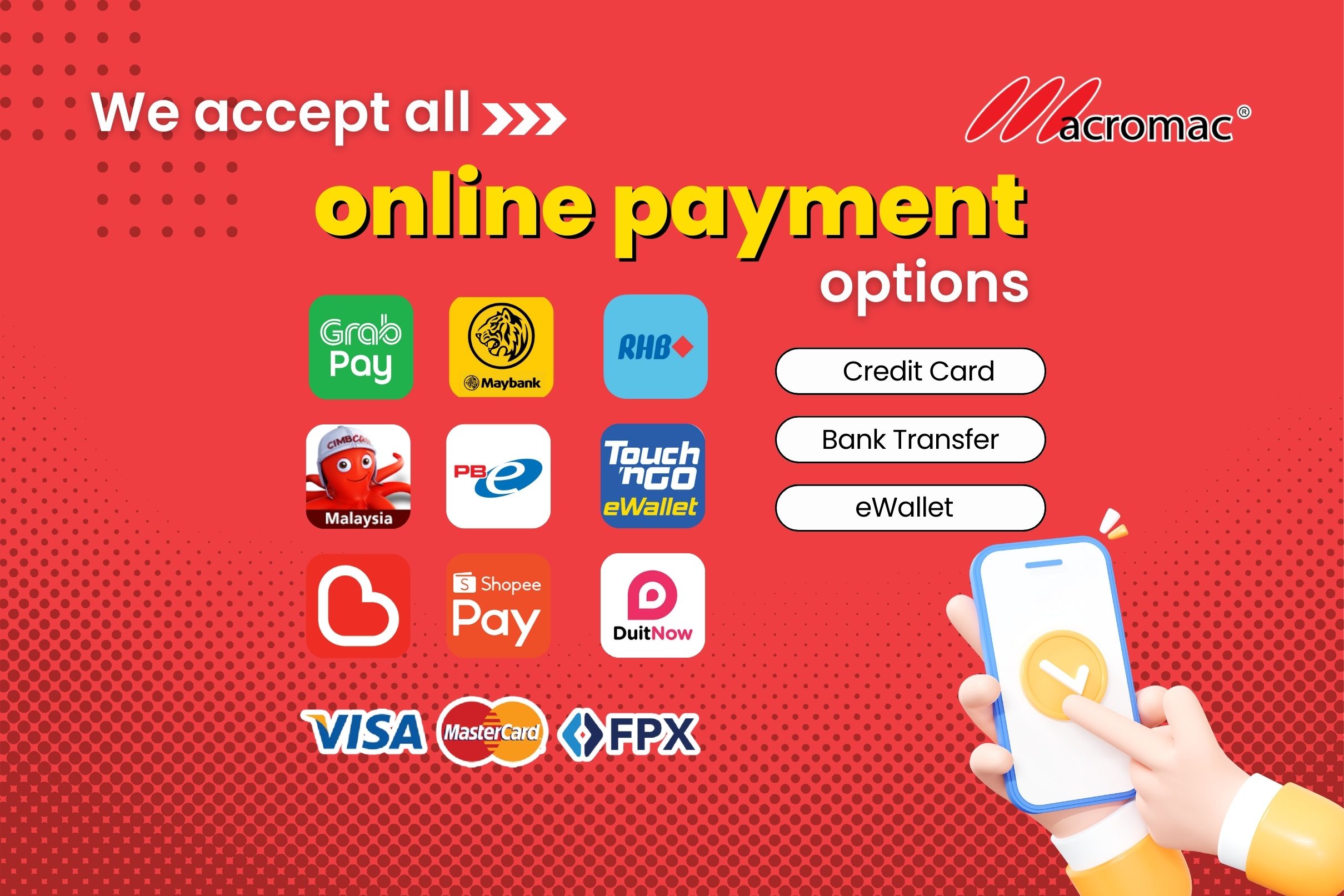 cashless grabpay payments photocopier rental macromac